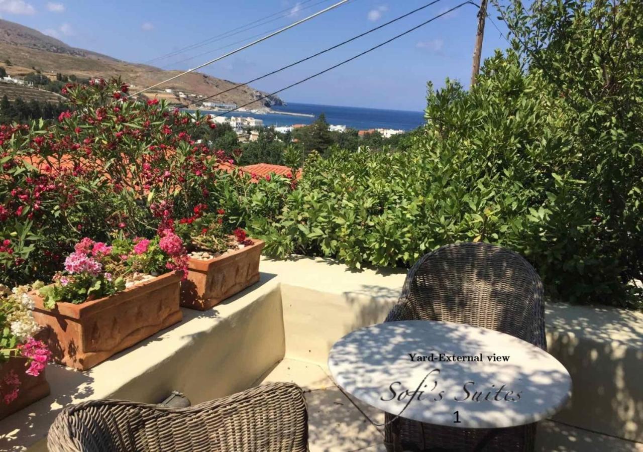 Sofi'S Suites Andros Bagian luar foto