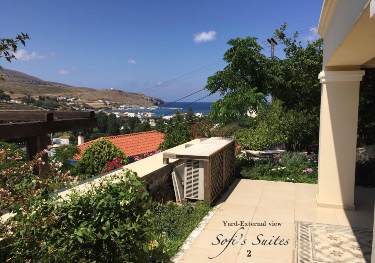 Sofi'S Suites Andros Bagian luar foto