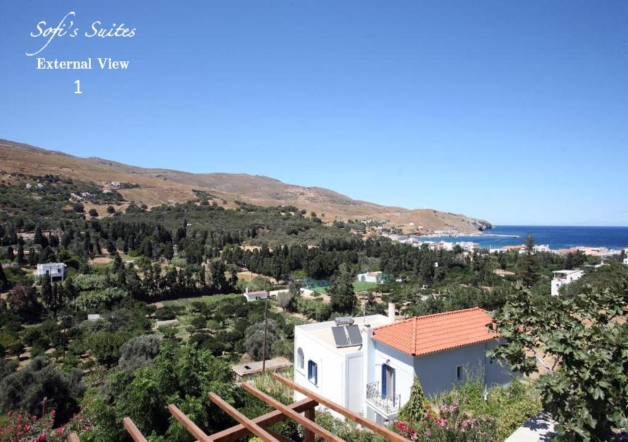 Sofi'S Suites Andros Bagian luar foto
